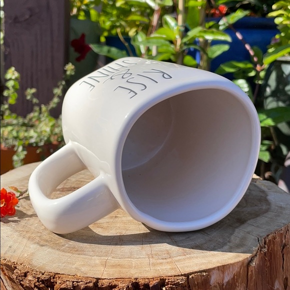 ☀️ NEW Rae Dunn “RISE & SHINE” Coffee / Tea Mug ☀️ - Picture 5 of 6